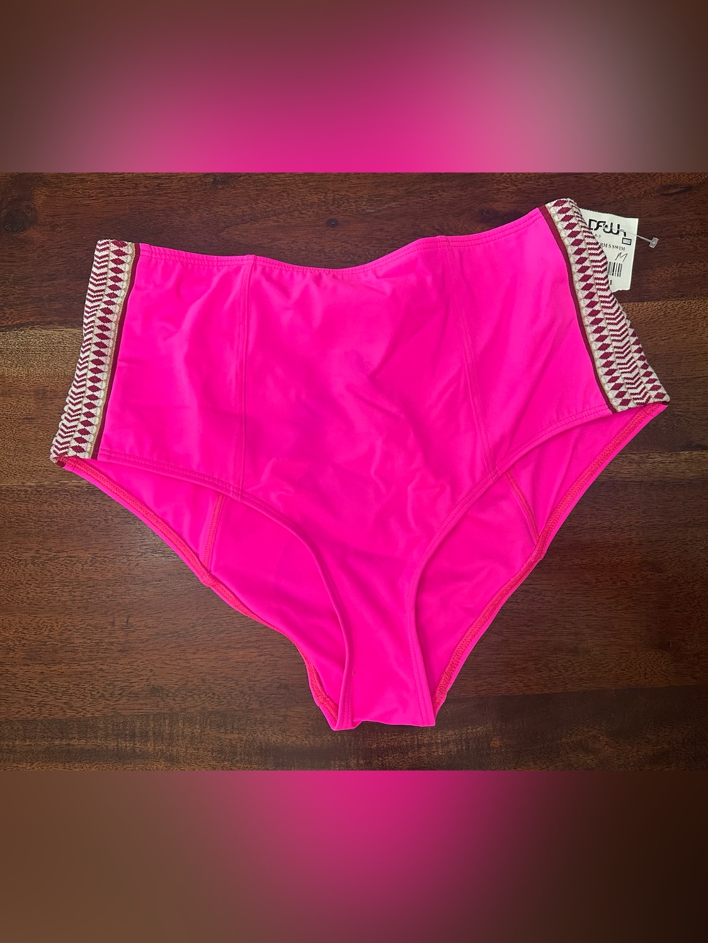Lemlem Neon Pink Bikini Bottoms
